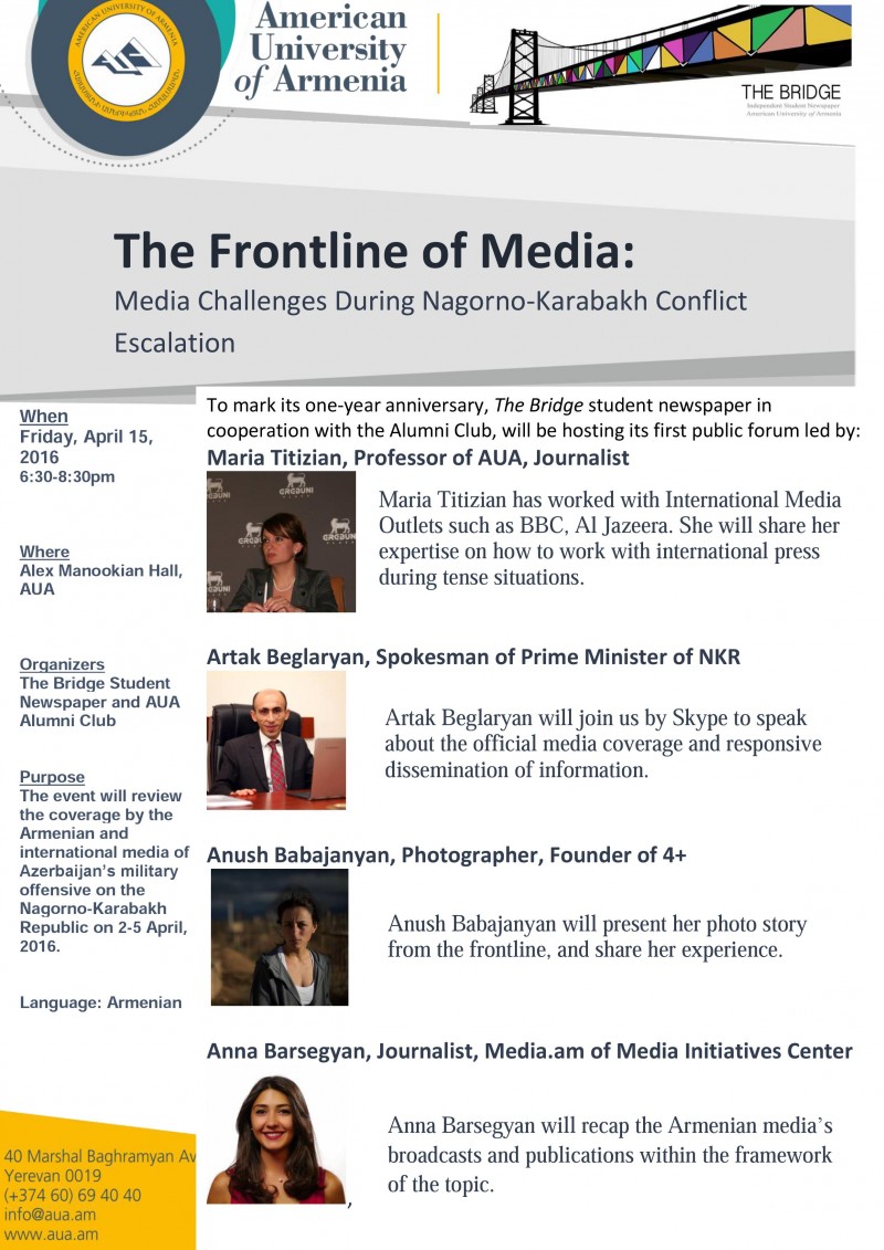 The Front Line of Media_Media Challenges during NKR Conflict Escalation