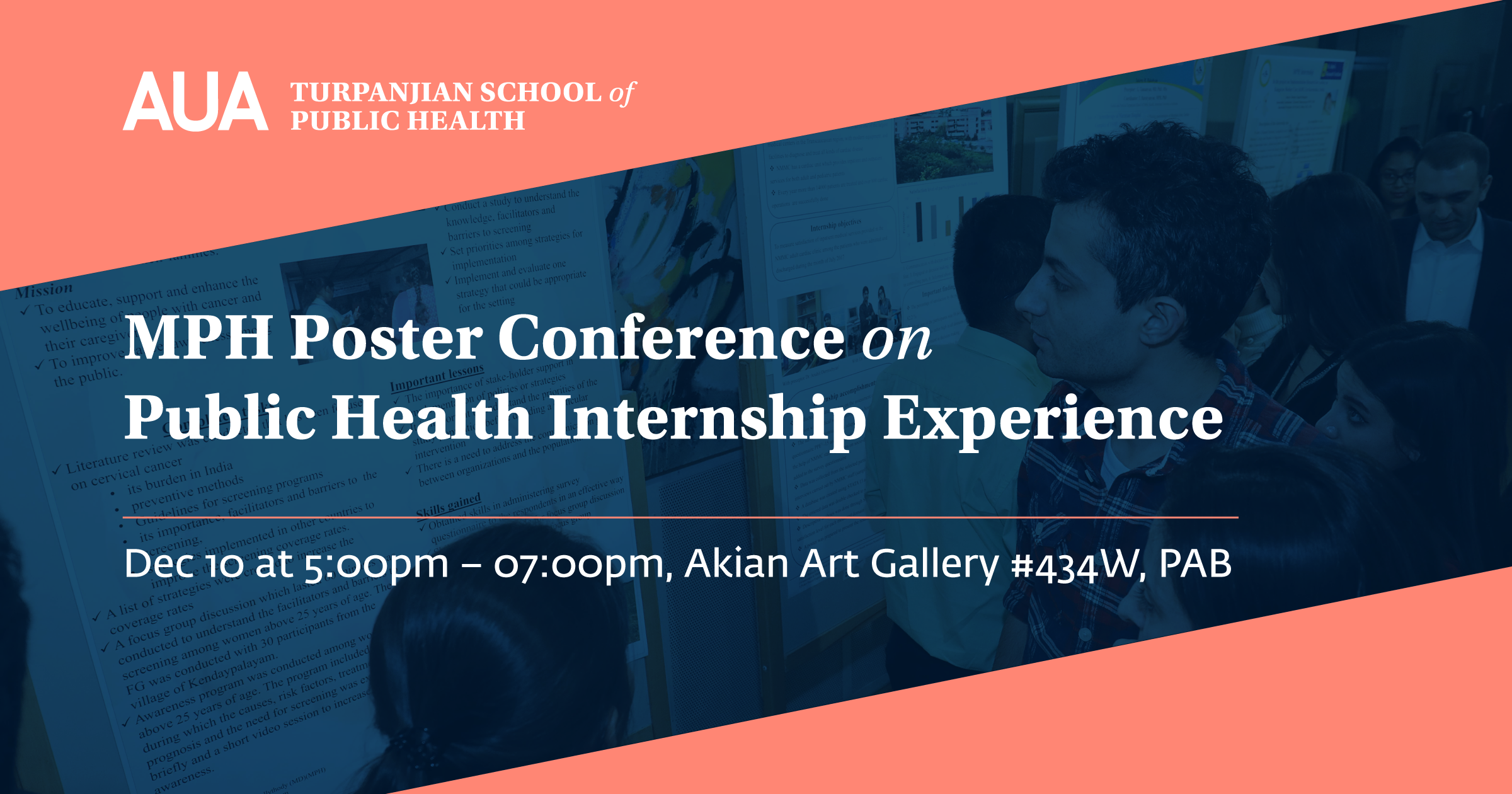 Fifth MPH Poster Conference on Public Health Internship Experience