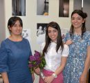 PSIA studentsHeghine Poghosyan, Saten Harutyunyan, Alvina Saakyan