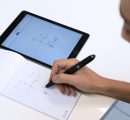 Livescribe 3 smartpen; Livescribe 5.5 x 8.25 Lined Journal; Apple iPad 9.7