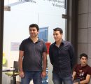 CS Program Chair Dr. Hayk Nersisyan and Tigran Karamyan