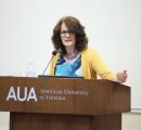 Carol Ritchie at AUA Ecotourism Conference