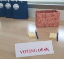 Voting desk