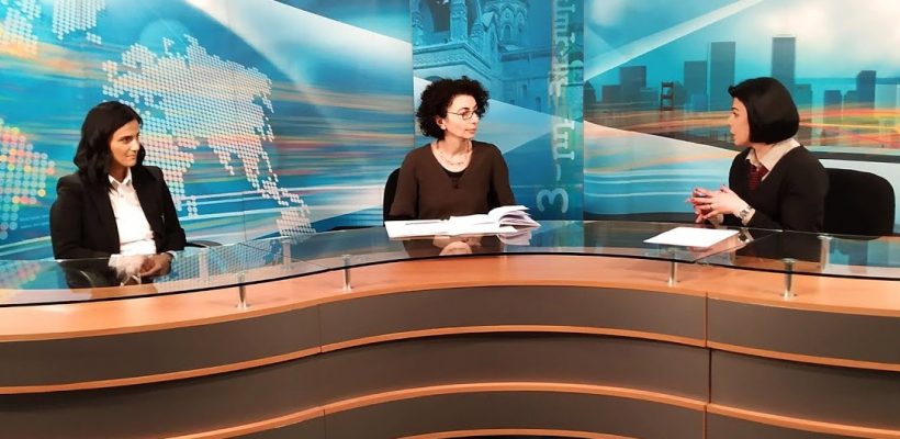 Tatevik Hovakimyan and Varduhi Petrosyan on Shoghakat TV
