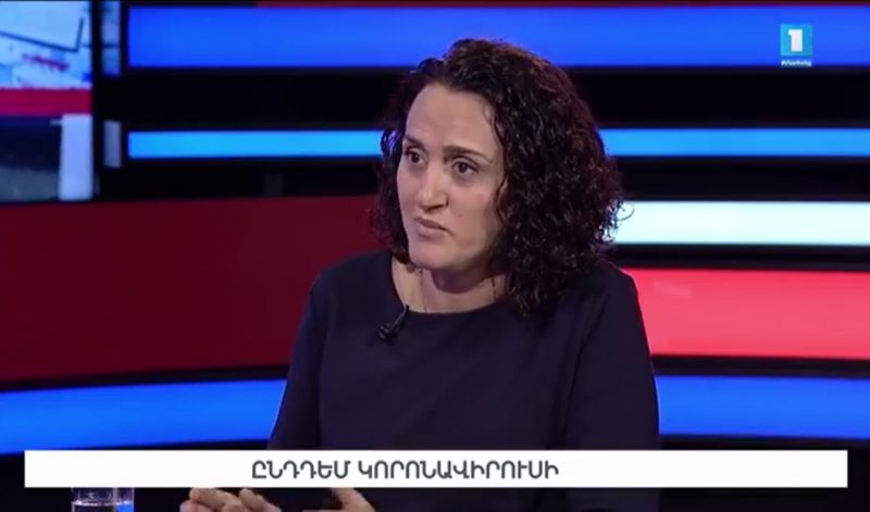 Yelena Sardaryan interviewed on coronavirus
