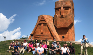 Dr. Areshian in Artsakh