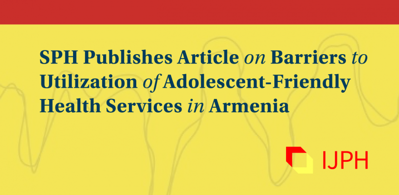SPH adolescent-friendly health services article
