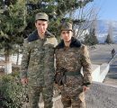 Aram Adamyan in the military