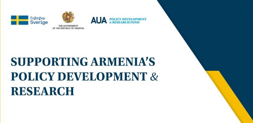 Supporting Armenia’s Policy Development and Research