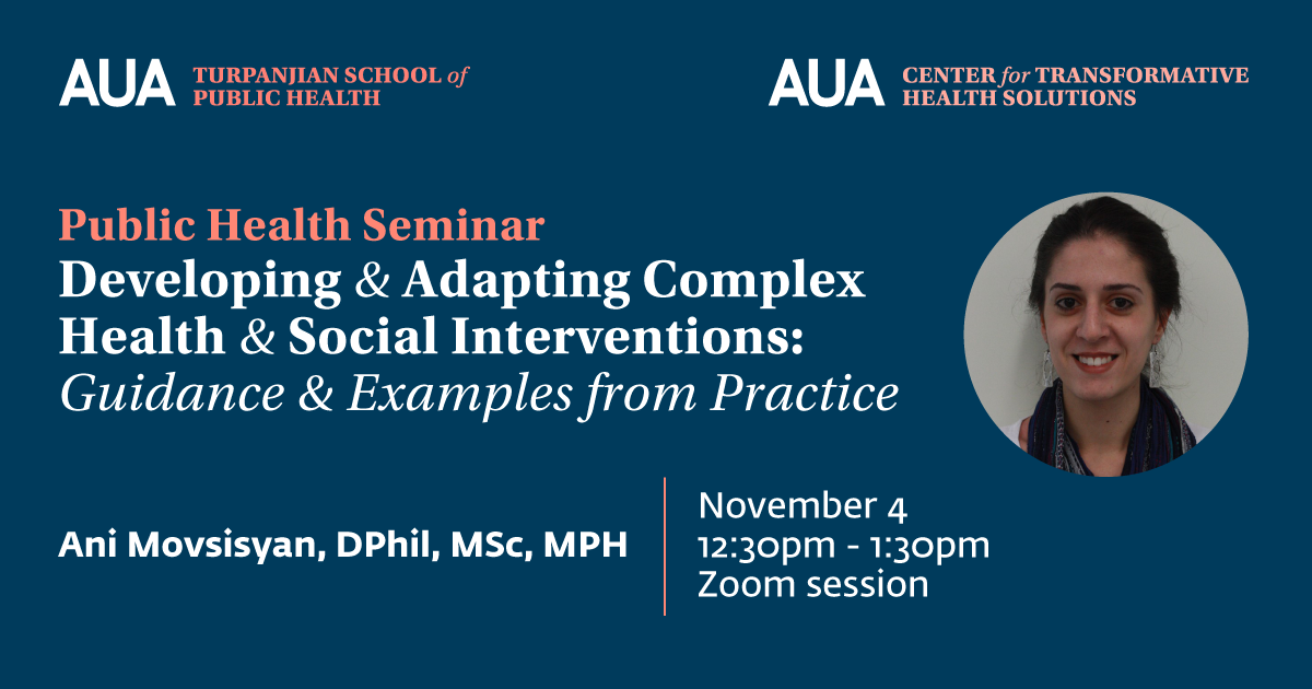 Developing and adapting complex health and social interventions: Guidance and Examples from Practice