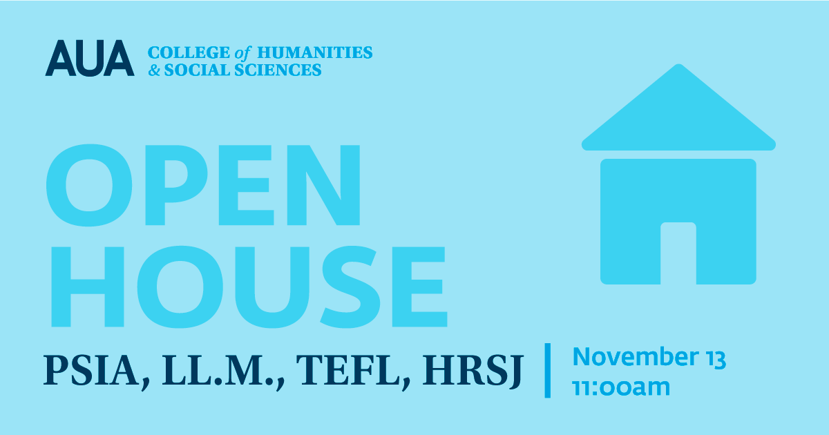 Open House CHSS: PSIA, LL.M., CTEFL, HRSJ
