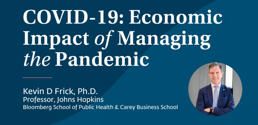 Economic Impact of Managing the Pandemic Initiative Webinar Cover