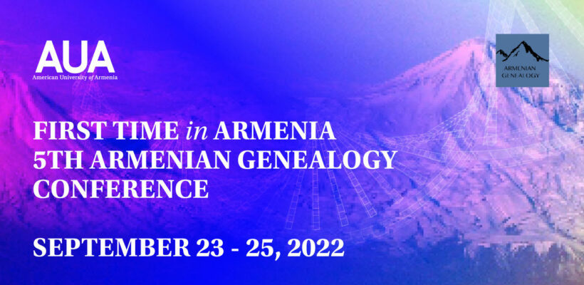 Arm. Genealogy Conference