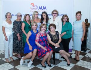 Partial group of AUA 30th Anniversary Committee members