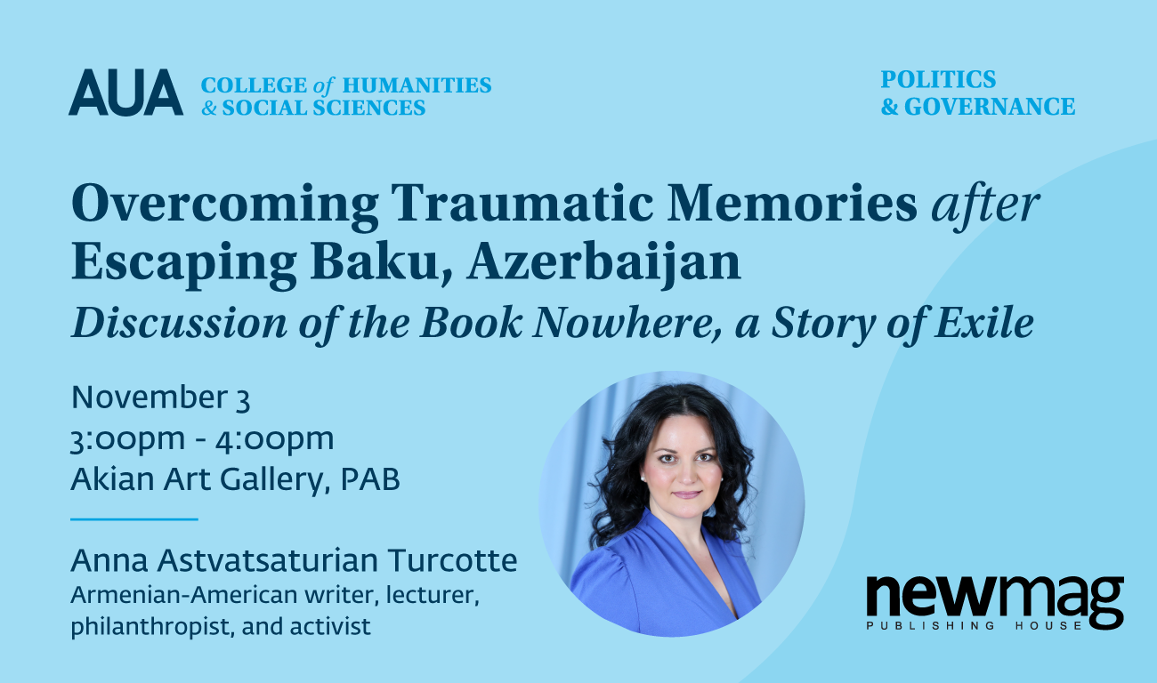 Օvercoming traumatic memories after escaping Baku, Azerbaijan