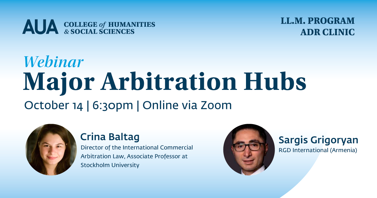 Major Arbitration Hubs