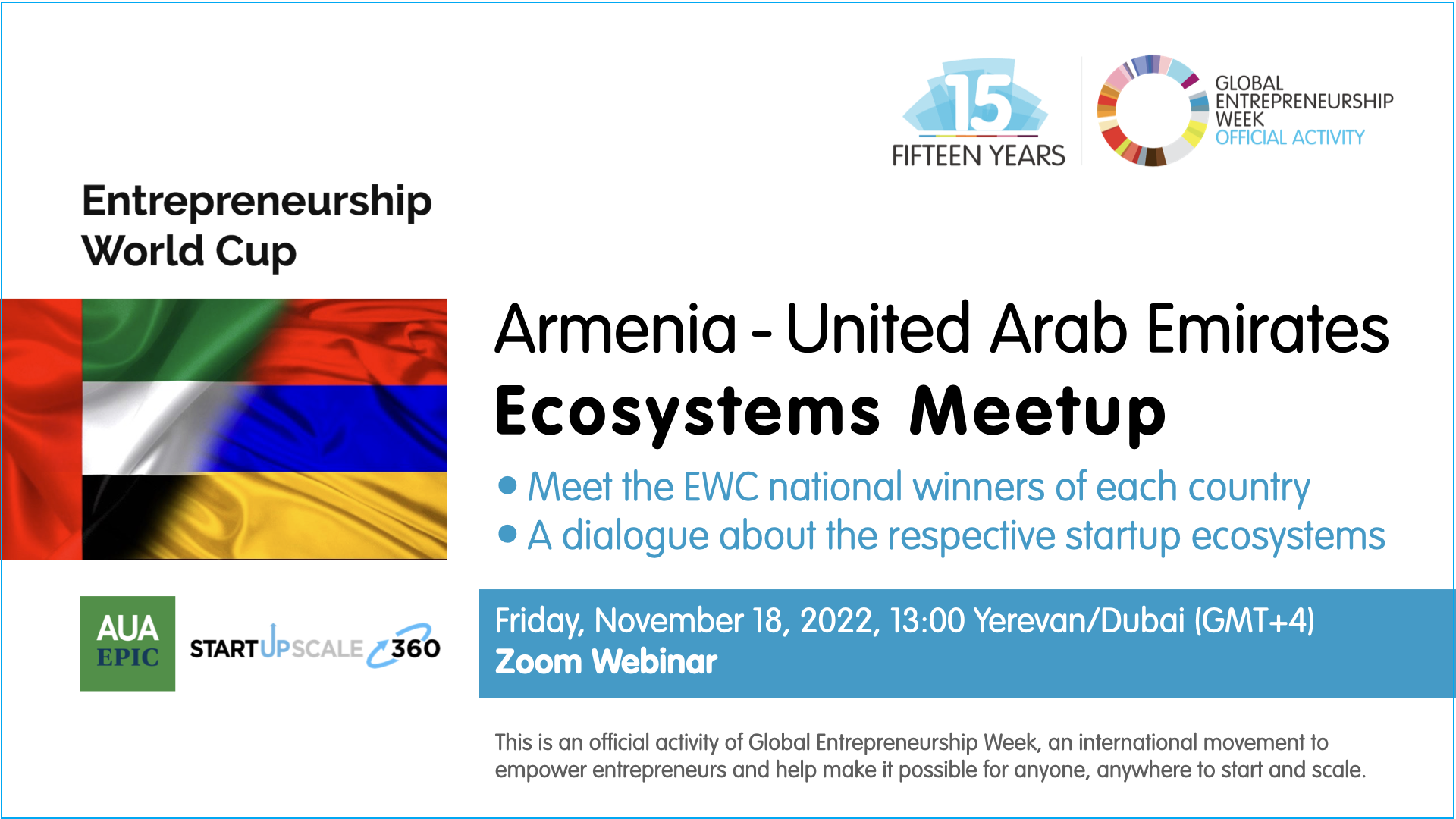 Armenia - United Arab Emirates Ecosystems Meetup