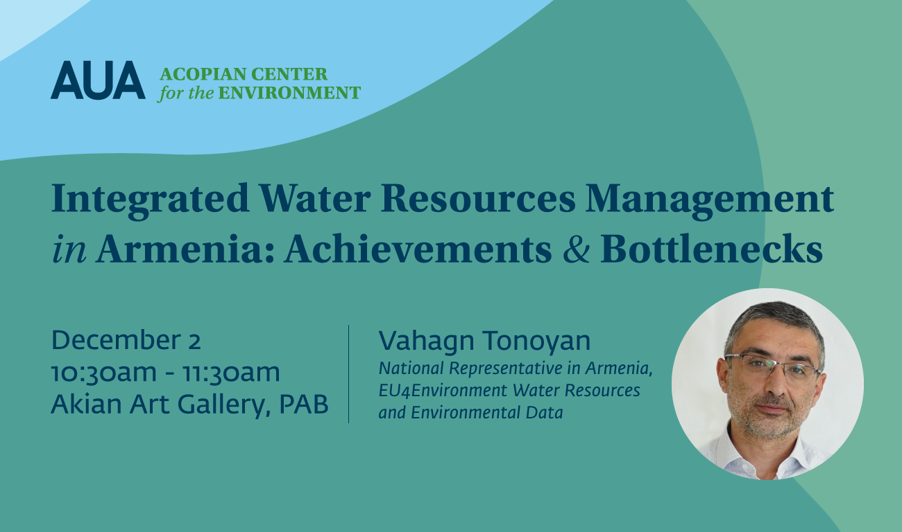 Integrated water resources management in Armenia: Achievements and bottlenecks