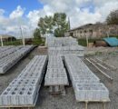 Rustam Karapetyan and Varduhi Poghosyan's pumice block production business