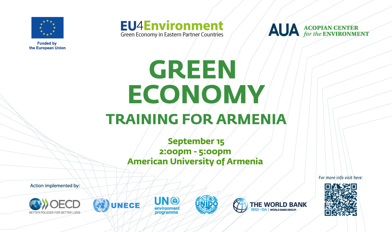 Green Economy online training for Armenia
