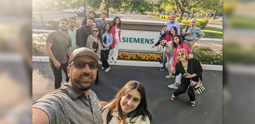 AUA Team Visits Siemens_ed