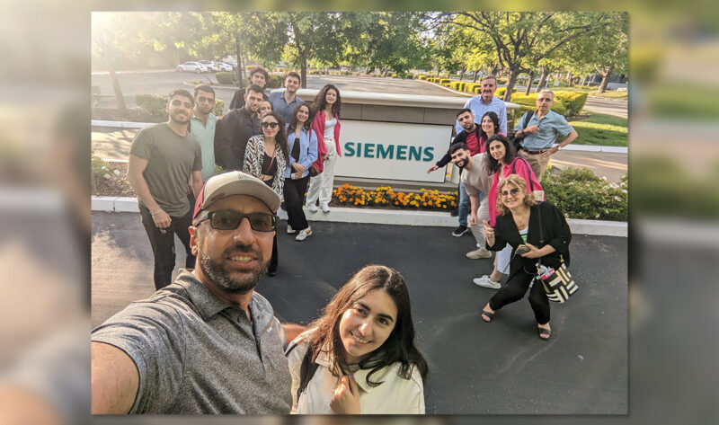 AUA Team Visits Siemens_ed