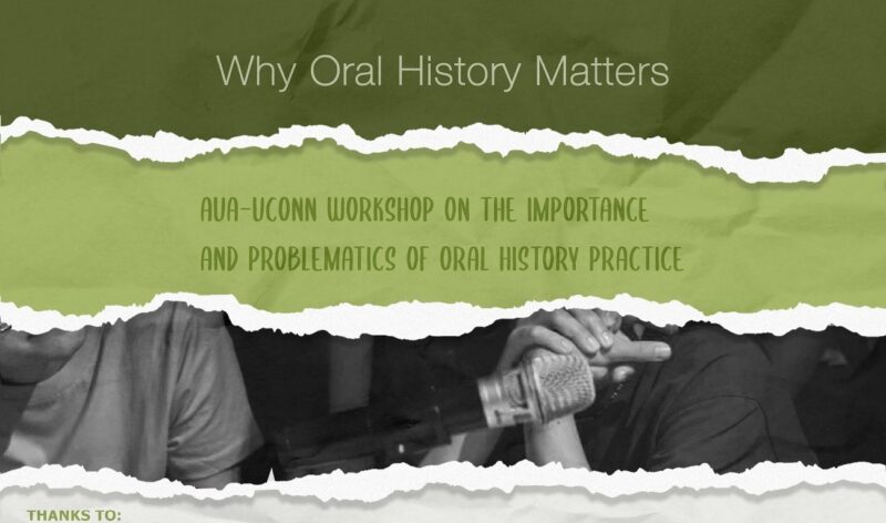 Why Oral History Matters